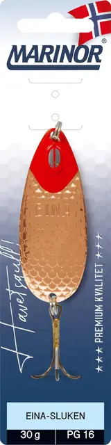 Fladen Eina Sluken Kobber 30g Klassisk norsk sluk til laks og gjedde 