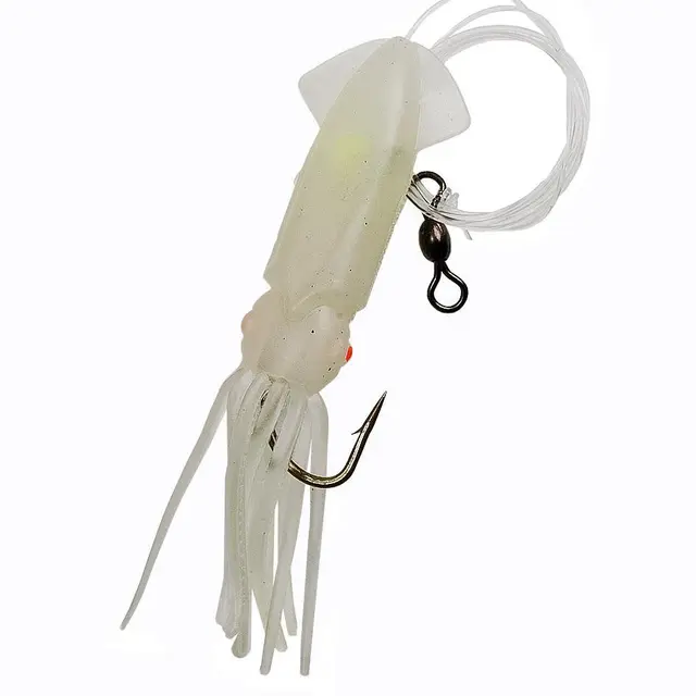 Fladen Large Lumi Rig Glow #8/0 Blekksprut med 250lbs sene og 8/0 krok 