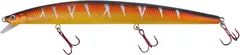 Fladen Warbird Minnow 18cm - 26g Yellow/Orange/Black/Silver Stripes