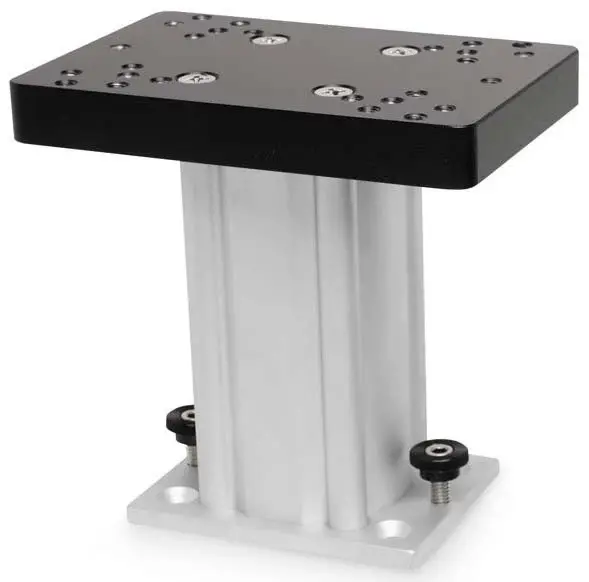 Cannon Pidestall uten svivel/sving 6" Løfter dypriggen 6" 