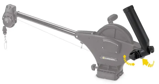 Cannon Stangholder bakmontert Passer alle Cannon rigger 