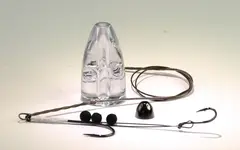 Dobb Daddy Kit with Bauer Pike Rig Rigg til haspelfiske med flue