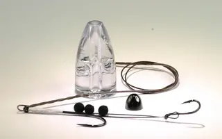 Dobb Daddy Kit with Bauer Pike Rig Rigg til haspelfiske med flue