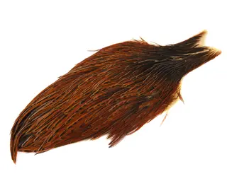 Whiting Hen Cape Brown Kvalitetsfj&#230;r til binding av v&#229;tfluer