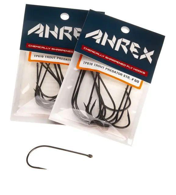 Ahrex TP610 Trout Predator streamer #2/0 12pk 