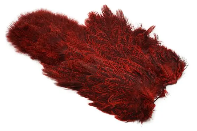 Whiting Coq De Leon Hen SH/C Red, Speckled dyed 