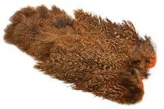 Whiting Coq De Leon Hen SH/C Shrimp Orange, Speckled dyed