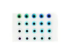 Flydressing Stick On Eyes 4,8 mm Pearl