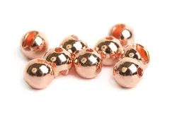 Flydressing Slotted Tungsten Beads 3mm Copper