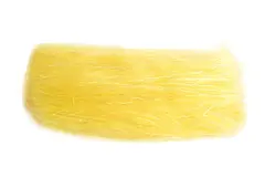 Flydressing Titan dubbing Yellow Langfibret dubbing med flash