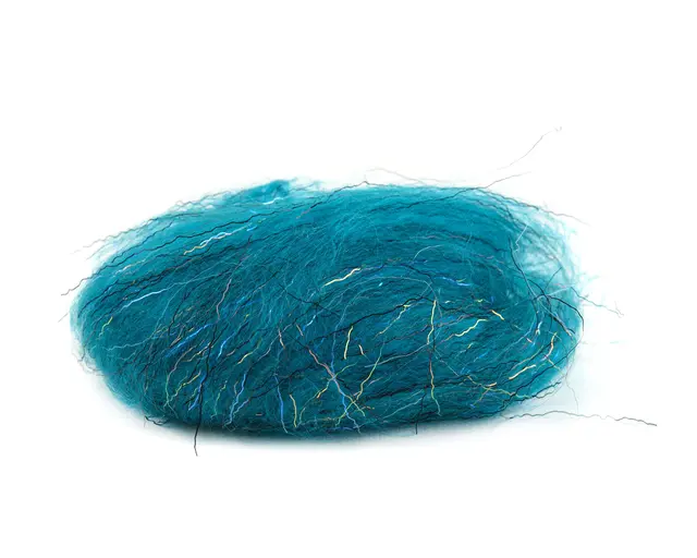 Flydressing Titan dubbing Herring Back Langfibret dubbing med flash 