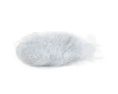 Flydressing Titan dubbing Silver Surfer Langfibret dubbing med flash