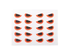 Flydressing Angry Predator Eyes 8mm Fluo Orange