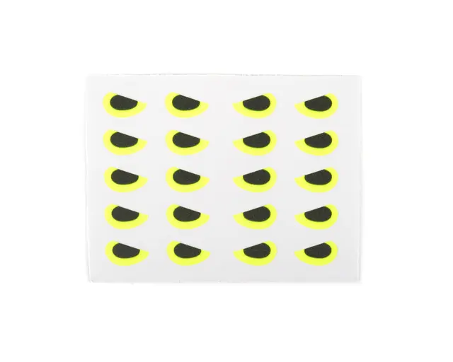 Flydressing Angry Predator Eyes 8mm Fluo Yellow 
