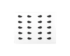 Flydressing Angry Predator Eyes 8mm White