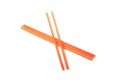 Flydressing Bauer Pike Tube Fluo Orange Tuber til store gjeddefluer