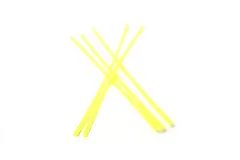 Flydressing Bauer Pike Tube Fluo Yellow Tuber til store gjeddefluer