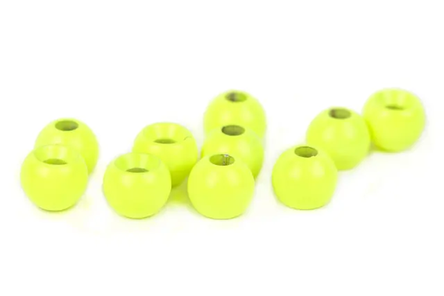 Flydressing Brass Beads Fluo Chartreuse 2.8mm 