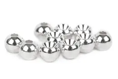 Flydressing Brass Beads Silver 2.8mm