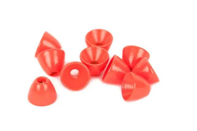 Flydressing Coneheads M Fluo Red 5,5mm 