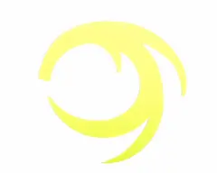 Flydressing Dragon Tails XL Fluo Yellow