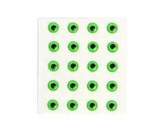 Flydressing Epoxy Eyes Fluo Green 4,8mm