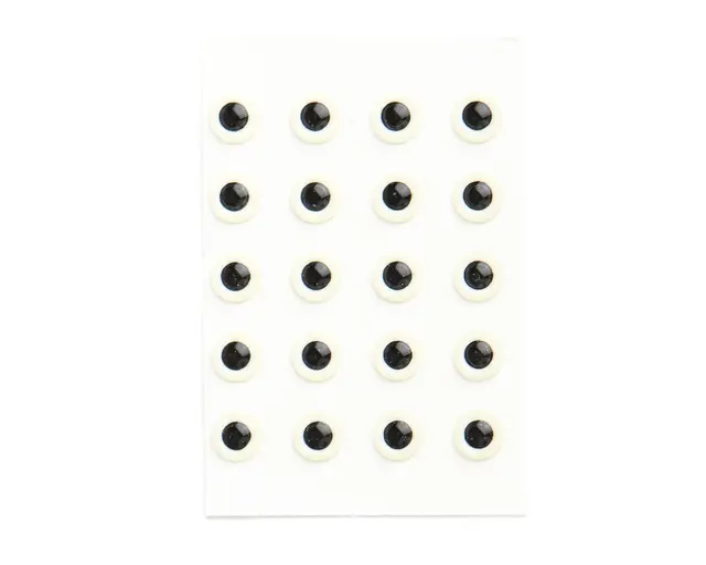Flydressing Epoxy Eyes Glow in the Dark 4,8mm 