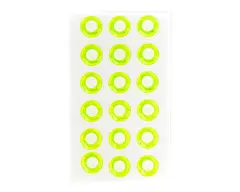 Flydressing Epoxy Eyes white/yellow 11mm