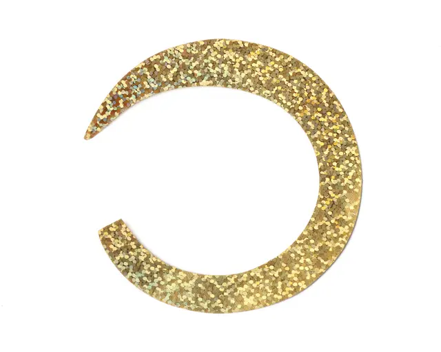 Flydressing Jumbo Wiggle Tails Slim Holographic Gold 