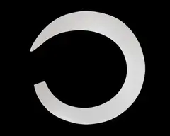 Flydressing Jumbo Wiggle Tails Slim Pearl