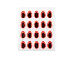 Flydressing Predator Eyes Fluo Orange 8mm