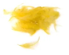 Flydressing Premium CDC Dirty Yellow H&#248;ykvalitets CDC i naturlige farger