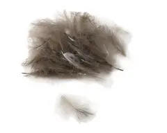 Flydressing Premium CDC Medium Gray H&#248;ykvalitets CDC i naturlige farger