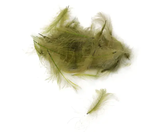 Flydressing Premium CDC Olive Høykvalitets CDC i naturlige farger 