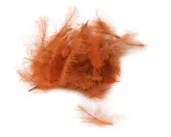 Flydressing Premium CDC Rusty H&#248;ykvalitets CDC i naturlige farger