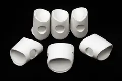 Flymen Fishing Co Howitzer Popper Heads White Large popperhode til flue