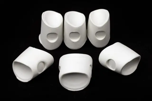 Flymen Fishing Co Howitzer Popper Heads White Large popperhode til flue 