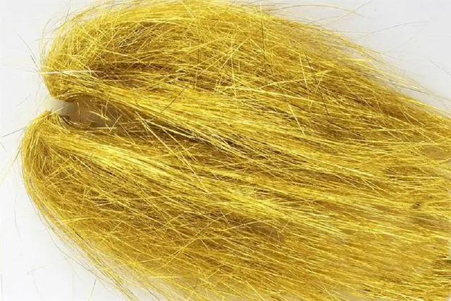 Hedron Wing´n Flash Yellow Myk og lett flashabou 