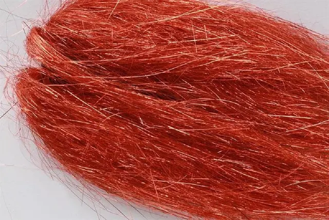 Hedron Wing´n Flash Orange Myk og lett flashabou 