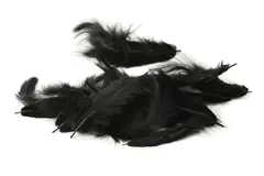 Hareline Metz Soft Hackle #11 Black