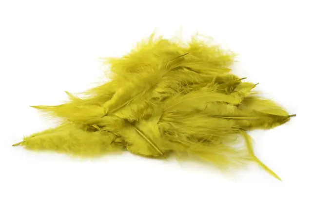 Hareline Metz Soft Hackle #162 Golden Yellow Olive 