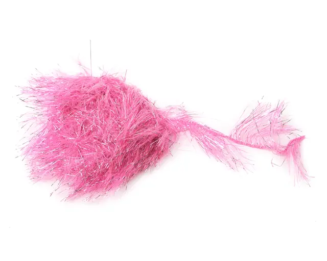 Hareline Polar Reflector Flash Chenille Hot Pink #188 
