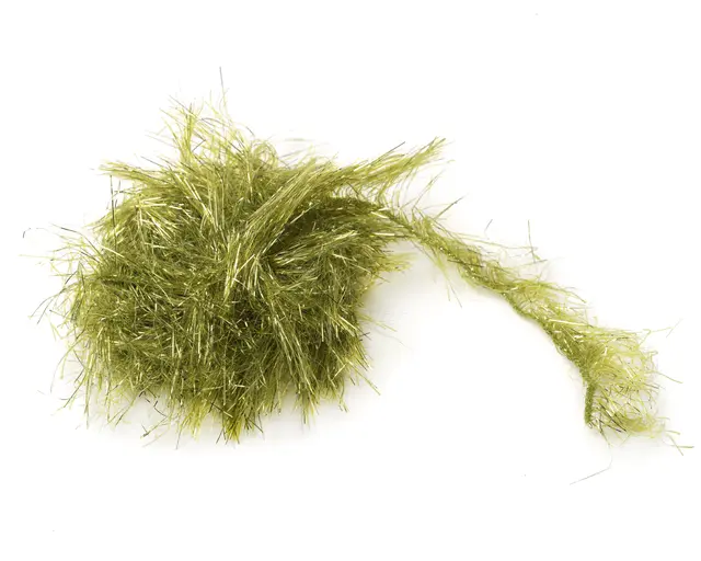 Hareline Polar Reflector Flash Chenille Olive #263 