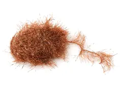 Hareline Polar Reflector Flash Chenille Rootbeer #320