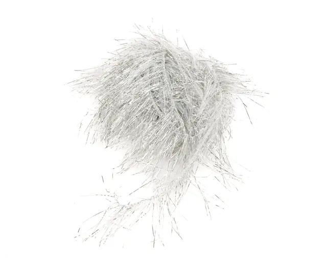 Hareline Polar Reflector Flash Chenille Silver #344 