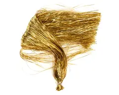 Hedron Flashabou gold Syntetisk materiale til fluebinding