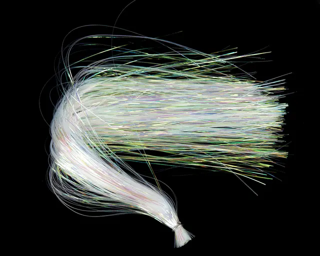 Hedron Flashabou pearl Syntetisk materiale til fluebinding 