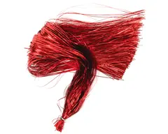 Hedron Flashabou red Syntetisk materiale til fluebinding