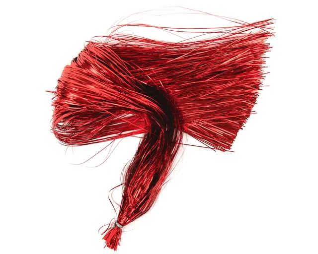 Hedron Flashabou red Syntetisk materiale til fluebinding 