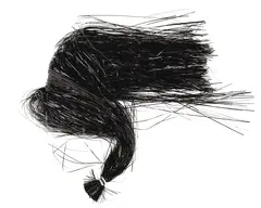 Hedron Flashabou black Syntetisk materiale til fluebinding